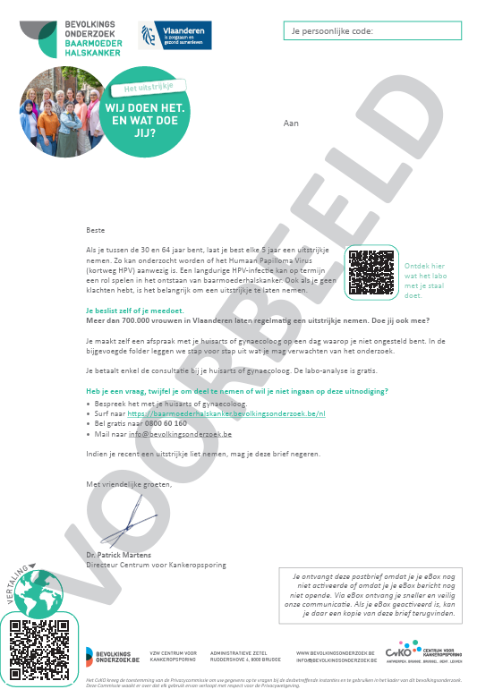 Uitnodigingsbrief 